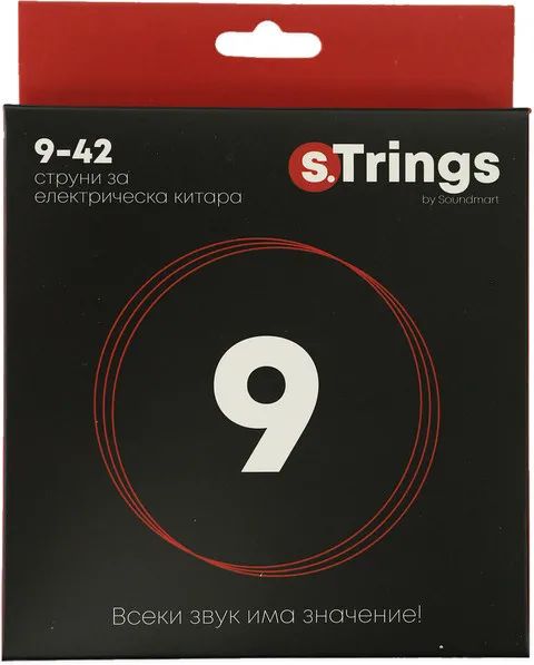 s.Trings SME-009, Струни за електрическа китара 09-42