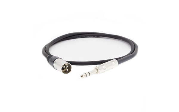 s.Cab MC628-1, XLR-M / 6.3mm TRS, 1m
