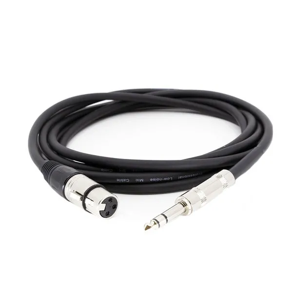 s.Cab MC629-3, XLR-F / 6.3mm TRS, 3m