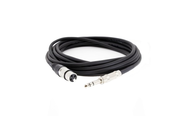 s.Cab MC629-5, XLR-F / 6.3mm TRS, 5m