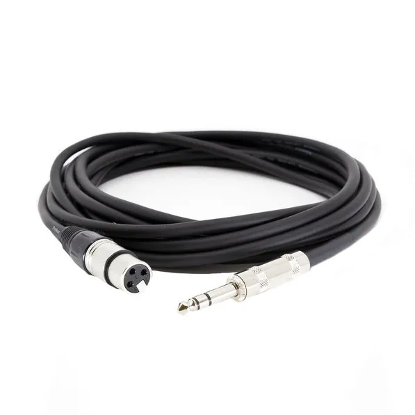 s.Cab MC629-5, XLR-F / 6.3mm TRS, 5m