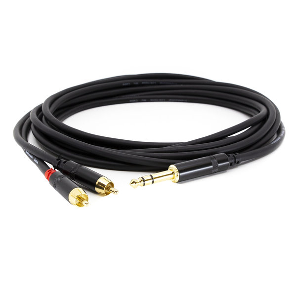 s.Cab PAC451-5, 2x RCA / 6.3mm TRS, 5m