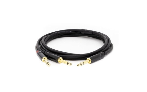 s.Cab PAC481-3, 2x 6.3mm / 6.3mm TRS, 3m