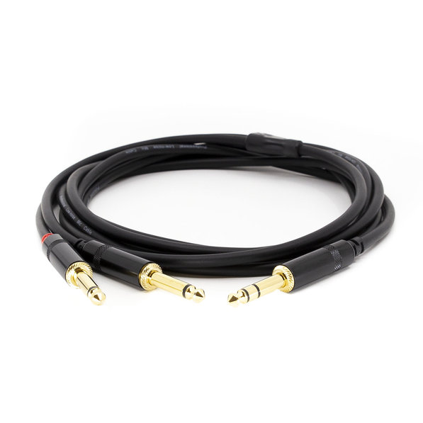 s.Cab PAC481-3, 2x 6.3mm / 6.3mm TRS, 3m