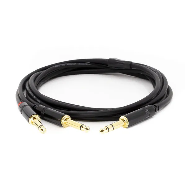 s.Cab PAC481-3, 2x 6.3mm / 6.3mm TRS, 3m