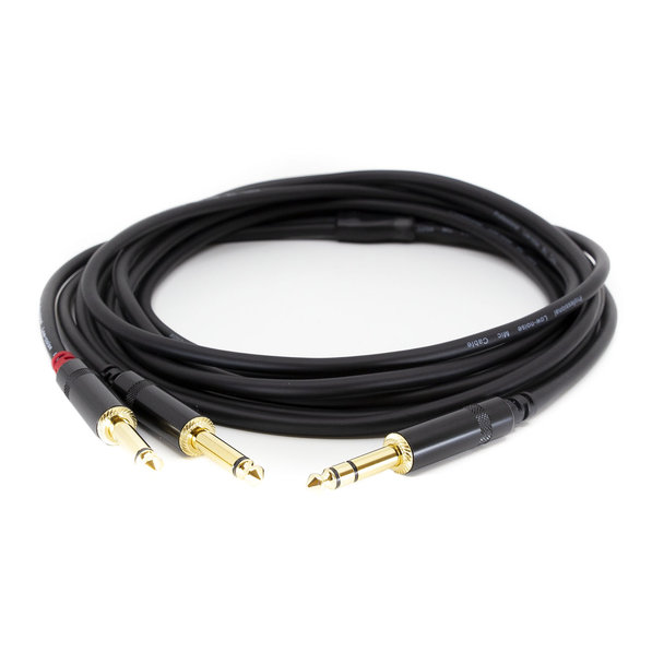 s.Cab PAC481-5, 2x 6.3mm / 6.3mm TRS, 5m
