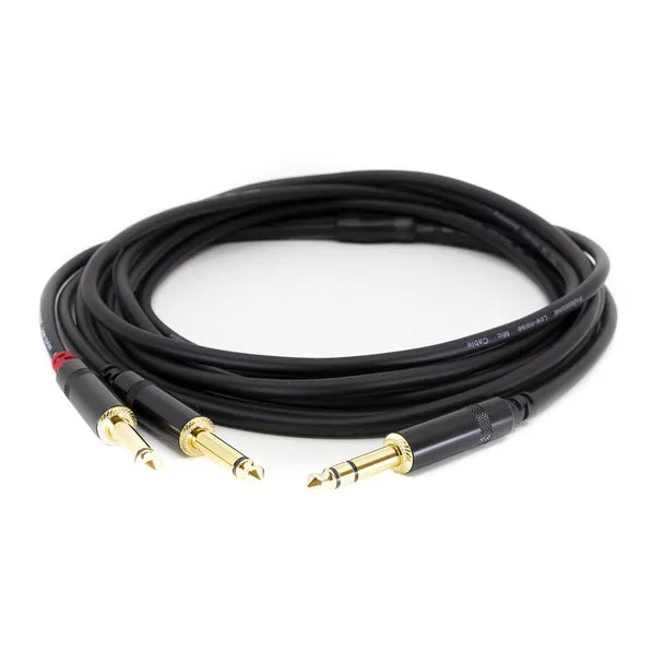 s.Cab PAC481-5, 2x 6.3mm / 6.3mm TRS, 5m