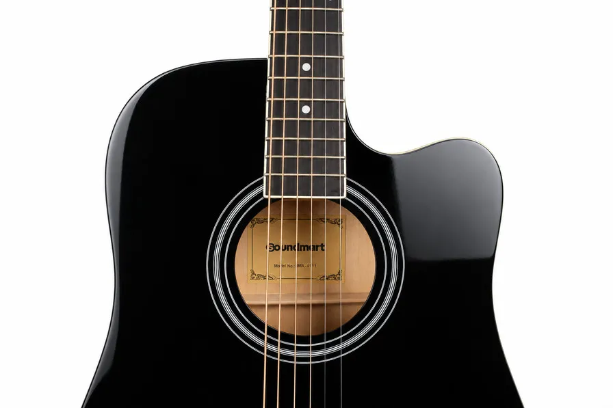 Акустична китара Soundmart SMA-4111-BK, Black Gloss