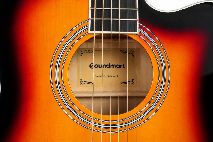 Акустична китара Soundmart SMA-4111-SB, Sunburst Gloss