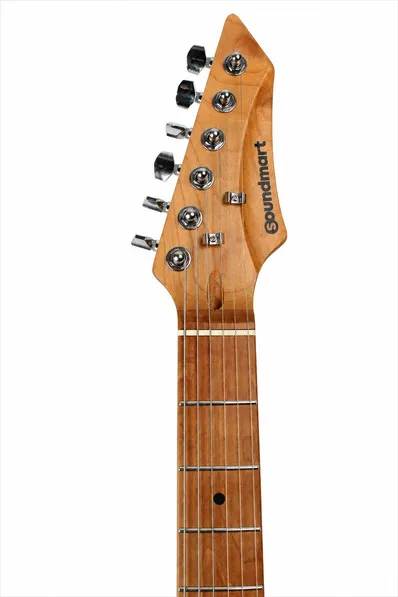 Електрическа китара Soundmart SME-G2S-BK, Тип Stratocaster HSS, Черна