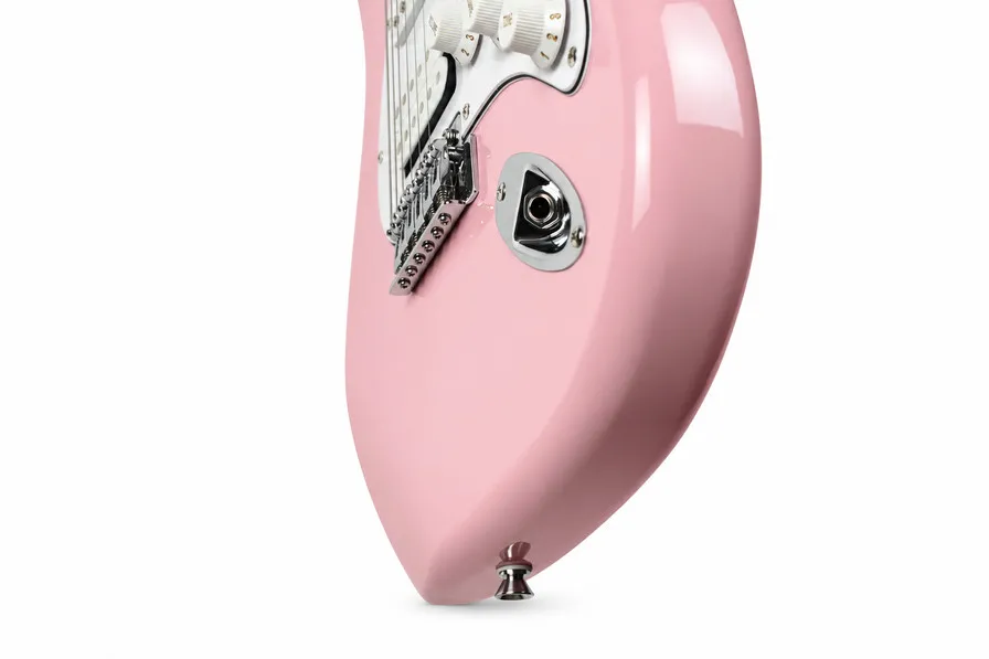 Електрическа китара Soundmart SME-G2S-PK, Тип Stratocaster HSS, Розова