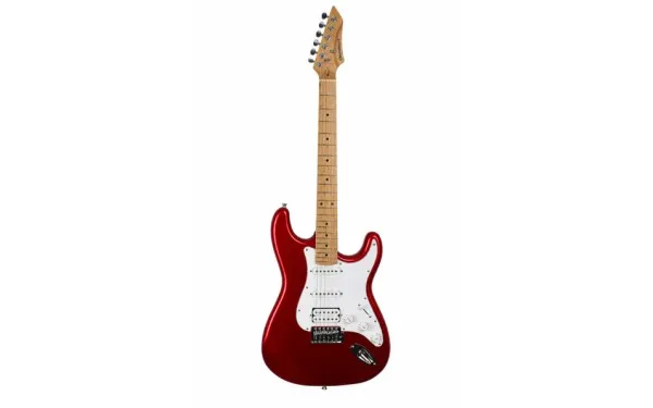 Електрическа китара Soundmart SME-G2S-RD, Тип Stratocaster HSS, Червена