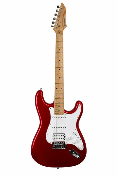 Електрическа китара Soundmart SME-G2S-RD, Тип Stratocaster HSS, Червена