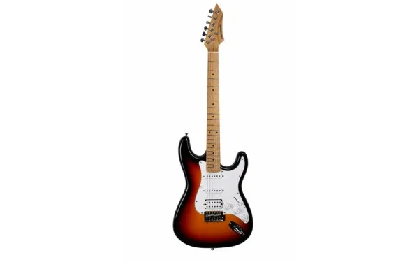 Електрическа китара Soundmart SME-G2S-SB, Тип Stratocaster HSS, Sunburst