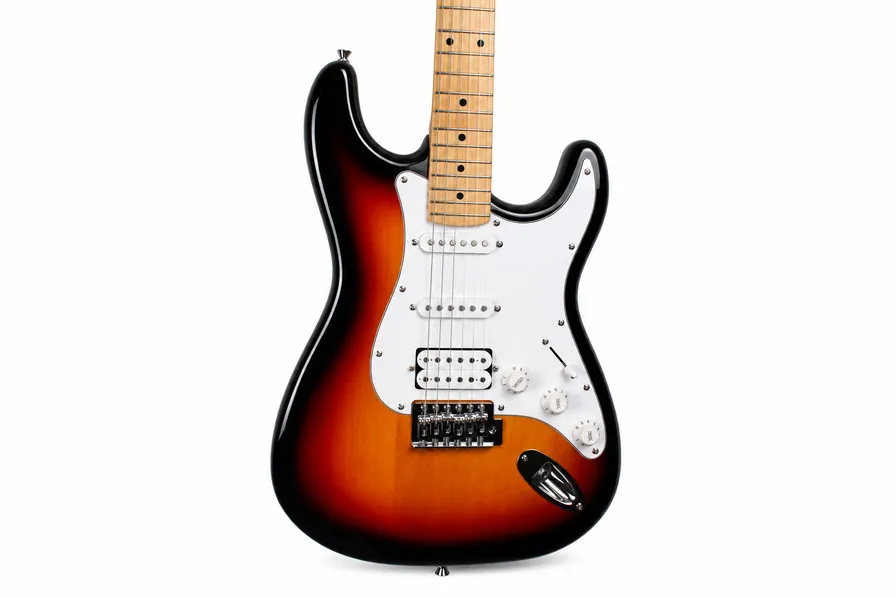 Електрическа китара Soundmart SME-G2S-SB, Тип Stratocaster HSS, Sunburst