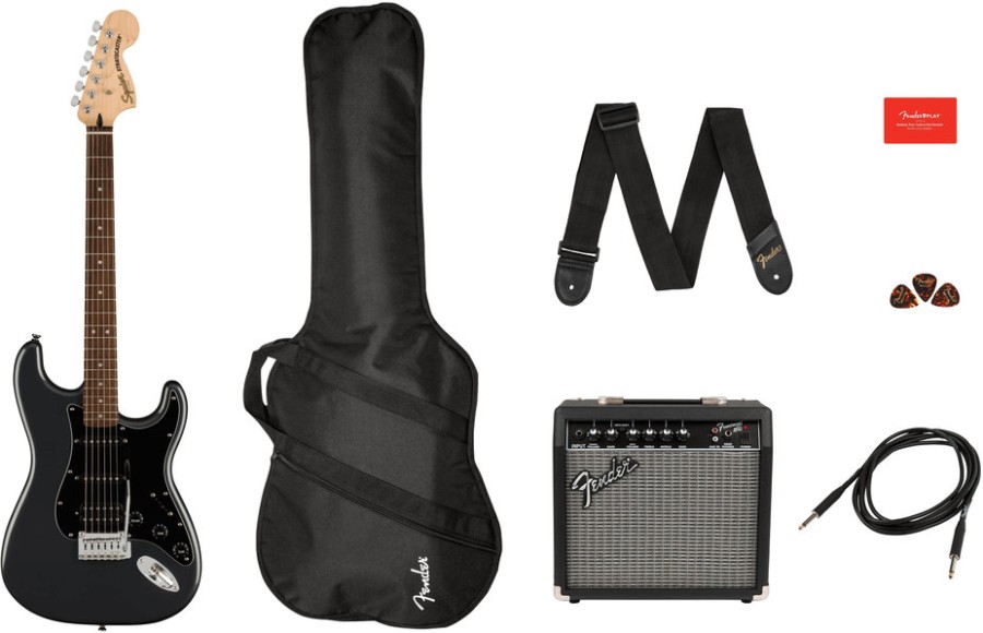 Squier Affinity Stratocaster HSS Pack BK