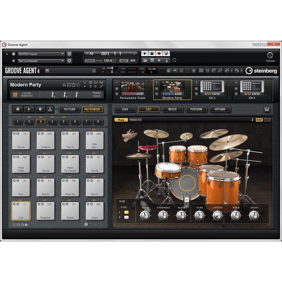 Steinberg Groove Agent 4 (Latest version)