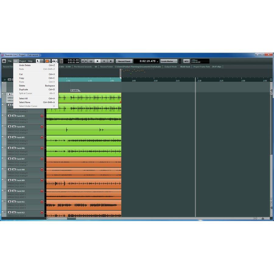 Steinberg Nuendo Live (Latest version)