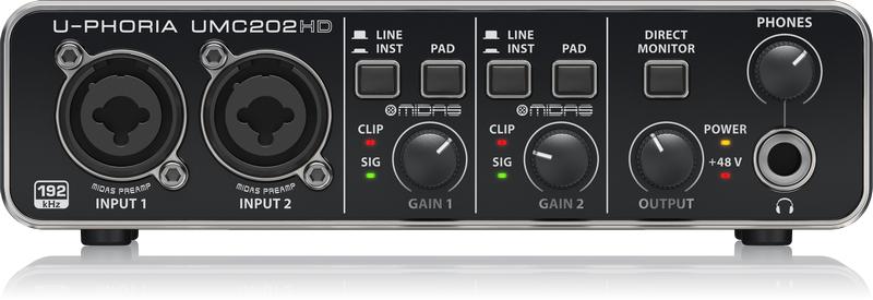 Behringer UMC 202 HD