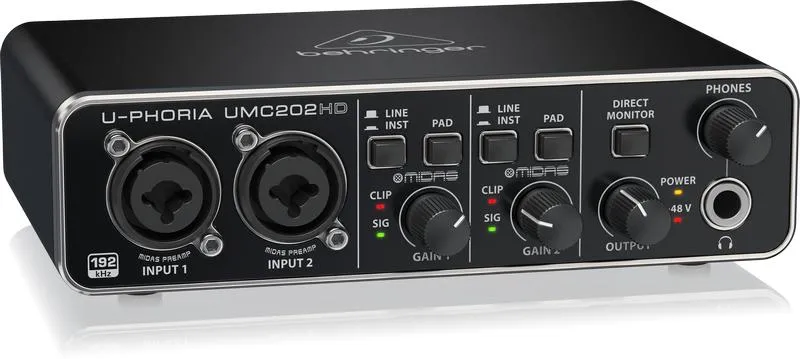 Behringer UMC 202 HD