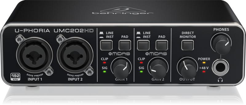 Behringer UMC 202 HD