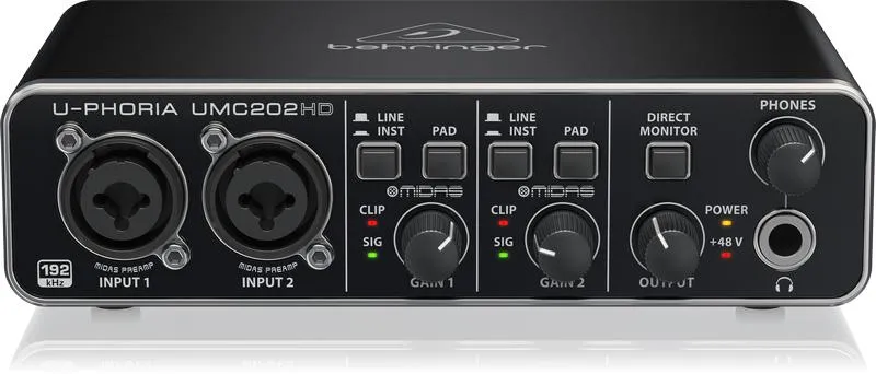 Behringer UMC 202 HD