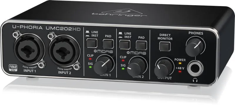 Behringer UMC 202 HD
