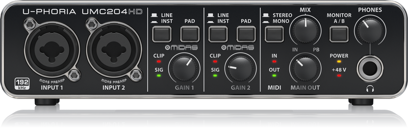 Behringer UMC 204 HD