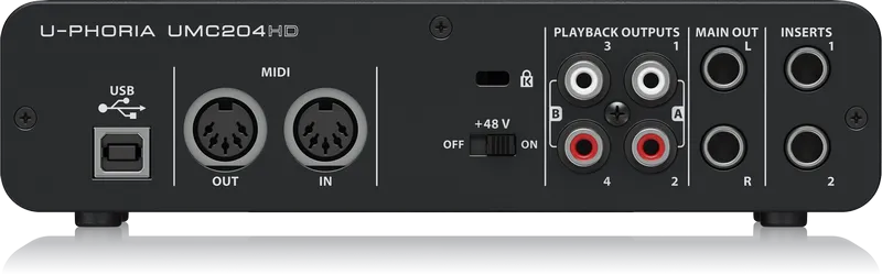 Behringer UMC 204 HD