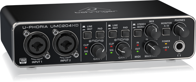 Behringer UMC 204 HD