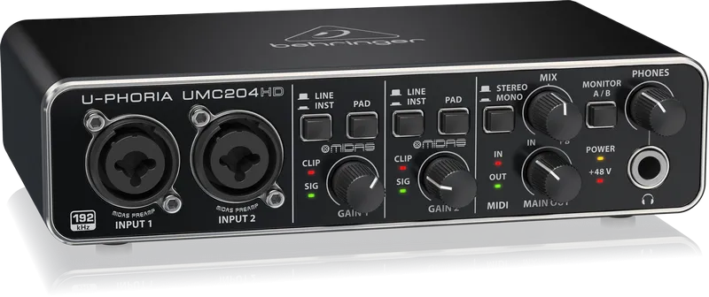 Behringer UMC 204 HD