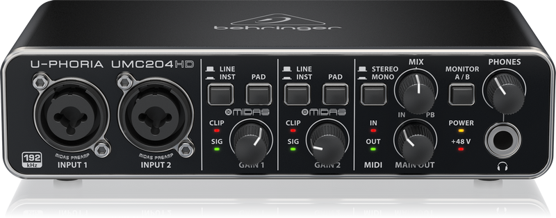 Behringer UMC 204 HD