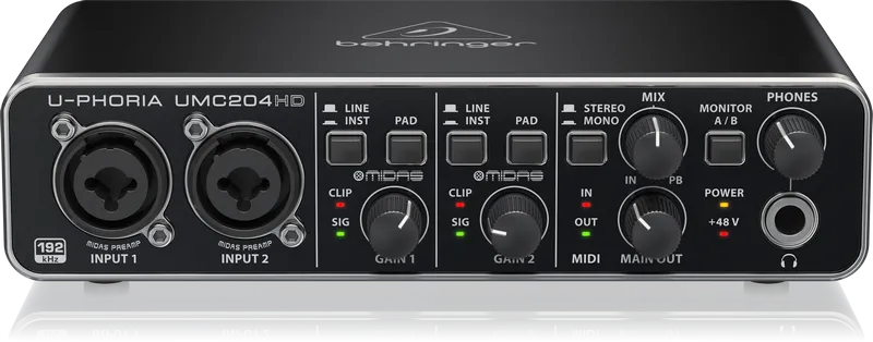 Behringer UMC 204 HD