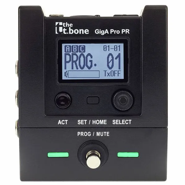 The t.bone GigA Pro Pedal Set