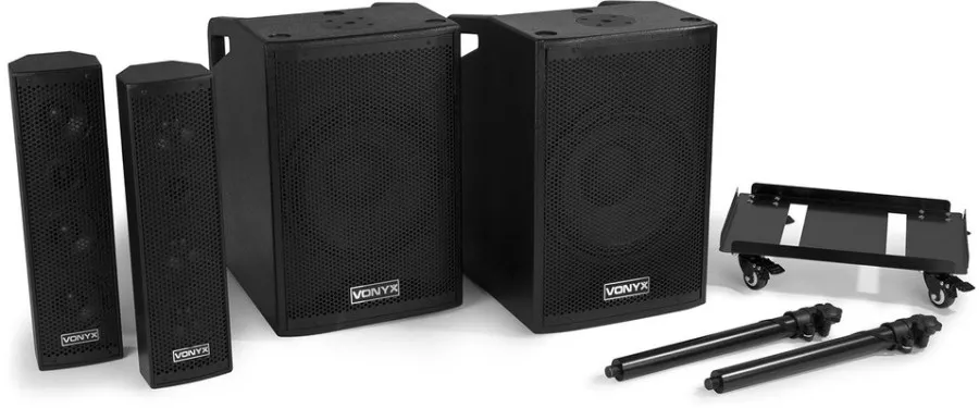 Vonyx VX1050BT, Активна система за озвучаване, Kit 2.2, 1150W