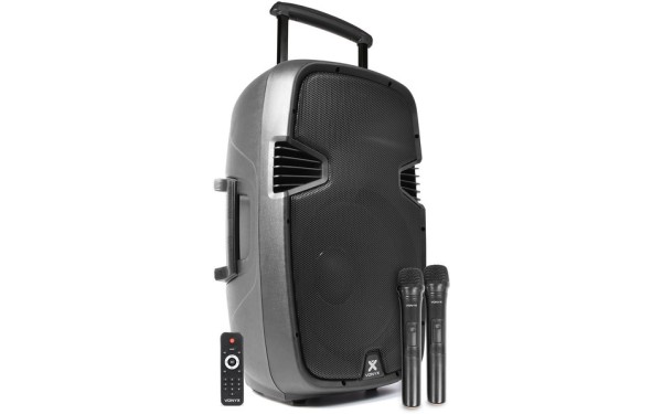 Vonyx SPJ-PA915 Активна тонколона 15", 700W, USB, Вградени микрофони, Батерия