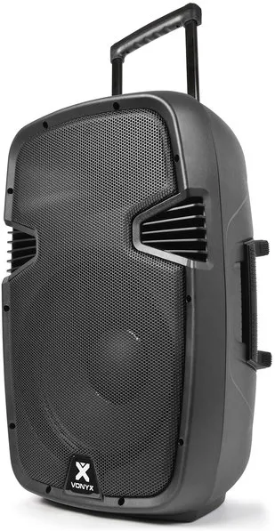 Vonyx SPJ-PA912 Активна тонколона 12", 500W, USB, Вградени микрофони, Батерия