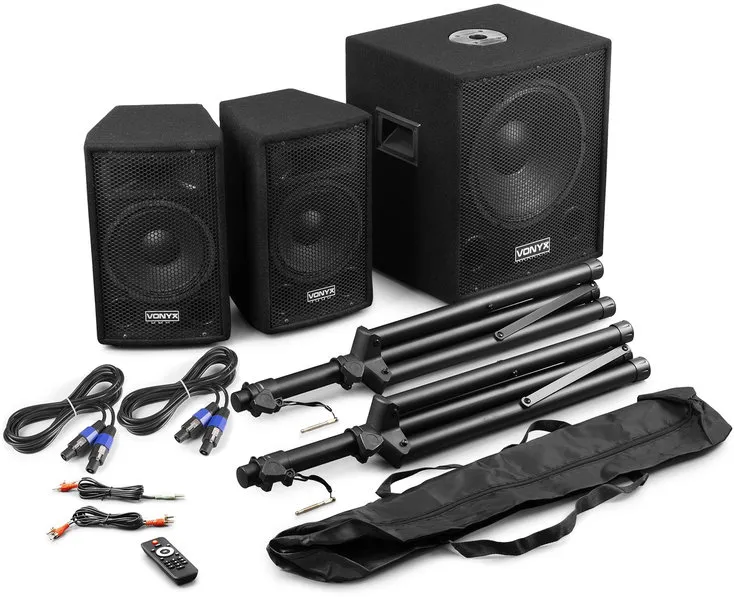 Vonyx VX0812BT 2.1 Активна система за озвучаване, 12", 800W