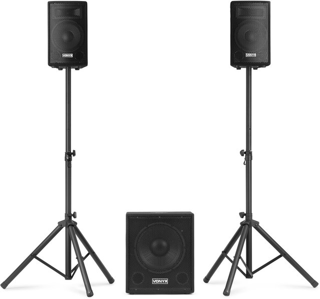 Vonyx VX0812BT 2.1 Активна система за озвучаване, 12", 800W