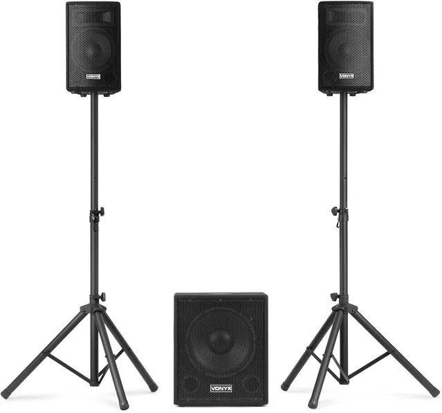 Vonyx VX0812BT 2.1 Активна система за озвучаване, 12", 800W