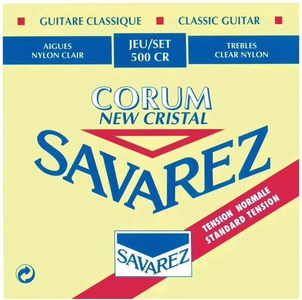 Savarez 500CR New Cristal Corum, Струни за класическа китара, Нормално напрежение