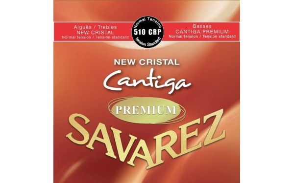 Savarez 510CRP New Cristal Cantiga Premium, Струни за класическа китара, Нормално напрежение