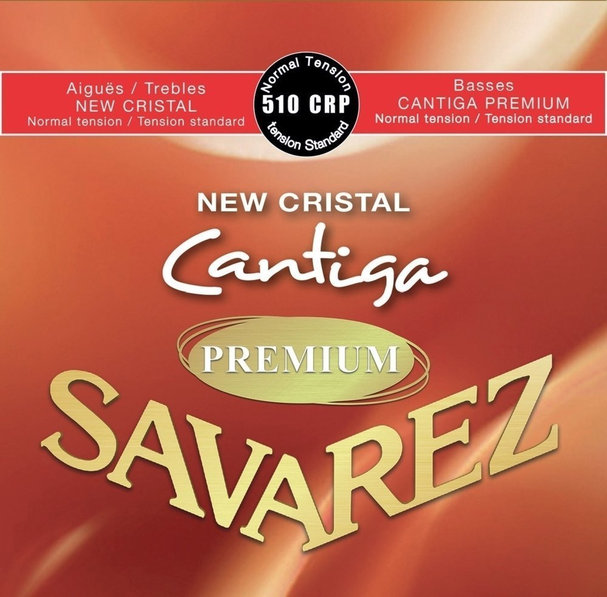 Savarez 510CRP New Cristal Cantiga Premium, Струни за класическа китара, Нормално напрежение