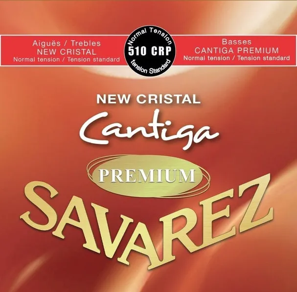 Savarez 510CRP New Cristal Cantiga Premium, Струни за класическа китара, Нормално напрежение