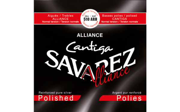 Savarez 510ARH Alliance Cantiga, Струни за класическа китара, Нормално напрежение