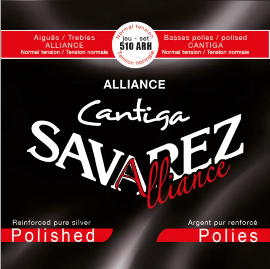 Savarez 510ARH Alliance Cantiga, Струни за класическа китара, Нормално напрежение