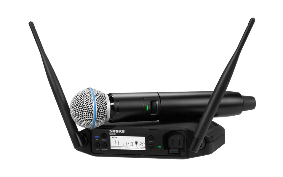 Вокален безжичен микрофон SHURE GLXD24+/B58A