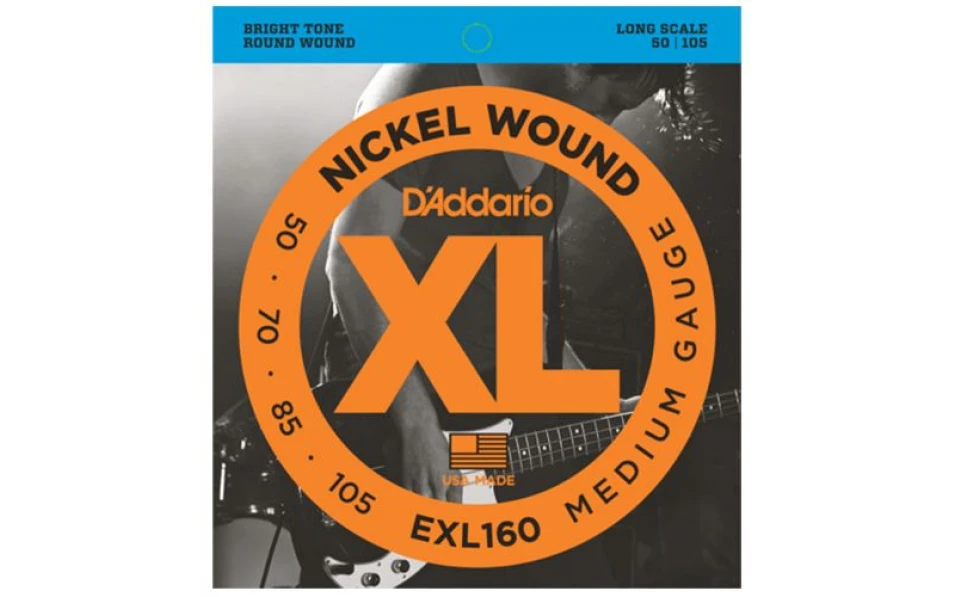 Daddario EXL160, Струни за бас китара 50-105