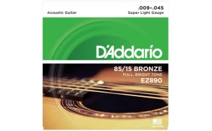 Daddario EZ890, Струни за акустична китара 09-45