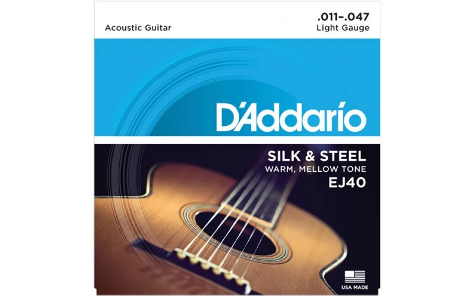 Daddario EJ40, Струни за акустична китара 11-47